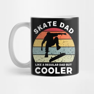 Skate Dad Like a Regular Dad but Cooler Mug